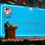افتتاح بزرگترین مجتمع تولید تیرآهن شرق کشور در نیشابور با حضور معاون اول رئیس جمهور